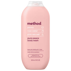 body wash - pure peace, 18 fl oz
