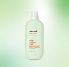 body wash tonic - micro buffing, bamboo dust , AHA + PHA, 17 fl oz