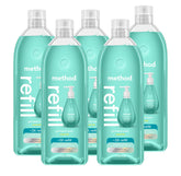 waterfall gel hand wash refill 5-count bundle, 170 fl oz