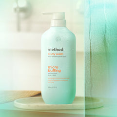 smooth hydration micro buffing + moisture enhancing body wash tonic bundle, 34 fl oz