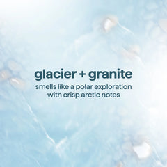 body lotion - glacier + granite, 14 fl oz