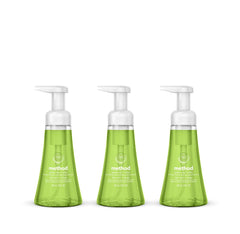 green tea + aloe foaming hand wash 3-count bundle