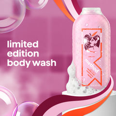 body wash - with notes of vanilla chai, cashmere, and santal, 18 oz.