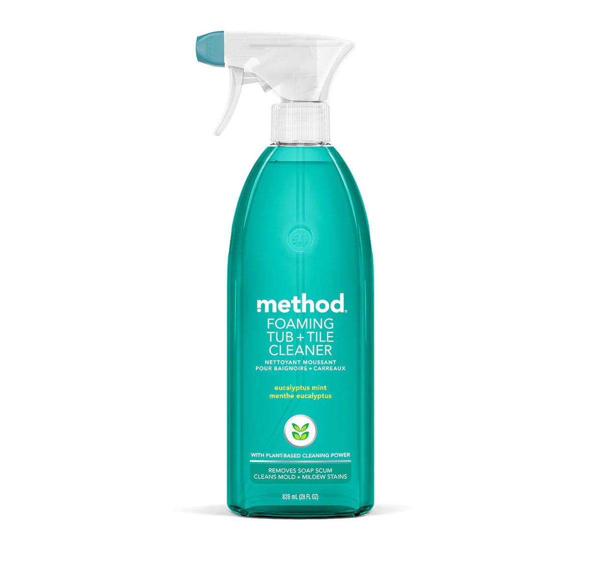 foaming tub + tile cleaner - eucalyptus mint, 28 fl oz