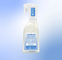 super shine foaming dish spray - free + clear, 16 fl oz