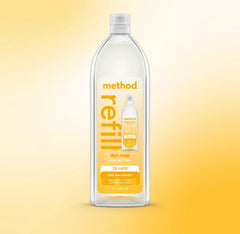 super shine liquid dish soap refill - coastal citron, 48 fl oz