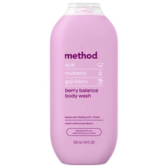 body wash - berry balance, 18 fl oz