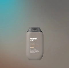 men 2-in-1 shampoo + conditioner - cedar + cypress, 3.4 fl oz