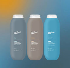 men 2-in-1 shampoo + conditioner variety trio, 42 oz