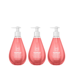 pink grapefruit gel hand wash 3-count bundle