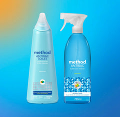 spearmint antibacterial bathroom cleaning duo, 52 oz