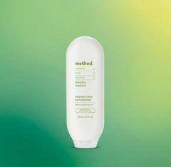 vibrant color shampoo + conditioner bundle - mindful matcha, 27.5 oz