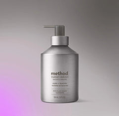 gel hand wash - violet + lavender, 12 fl oz